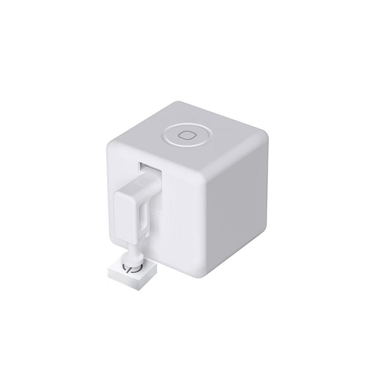 Smart Bluetooth Fingerbot with circular component on a white background